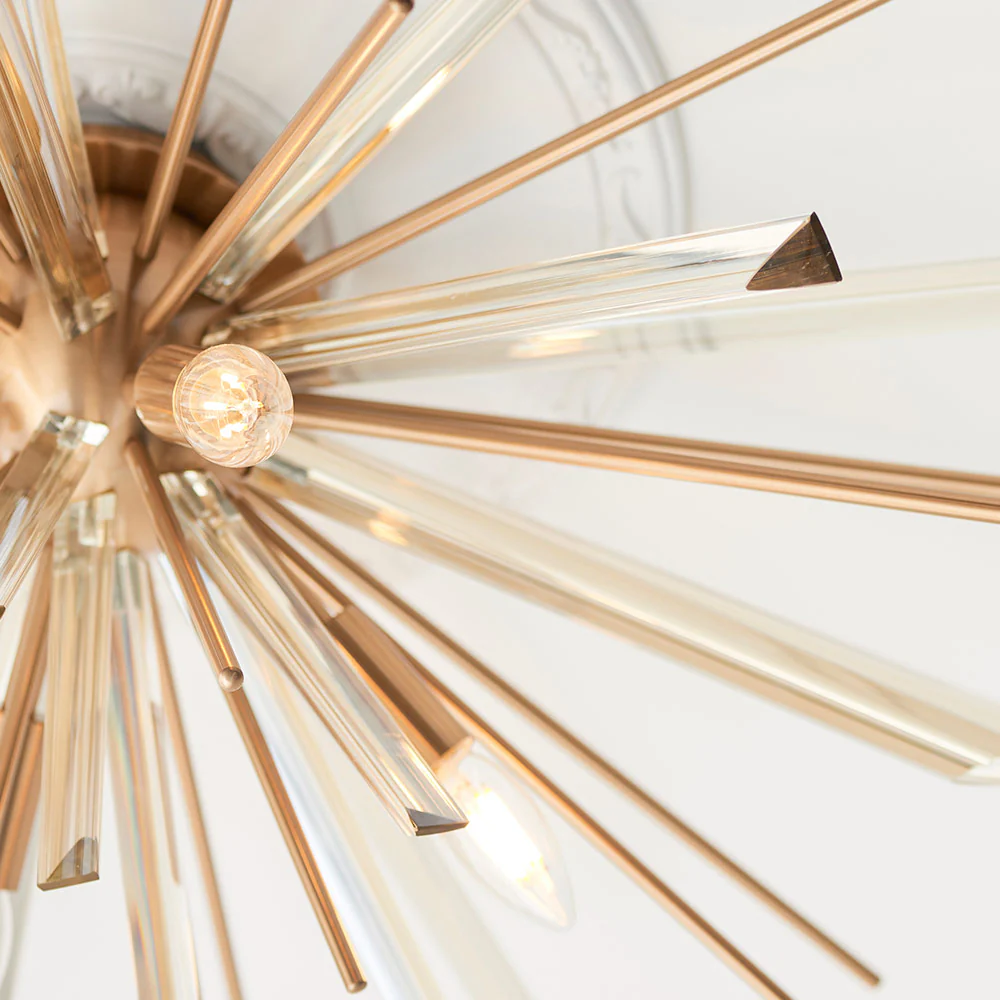 Handforth Brass Flush Light - Image 5