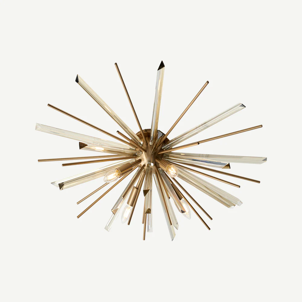 Handforth Brass Flush Light - Image 6