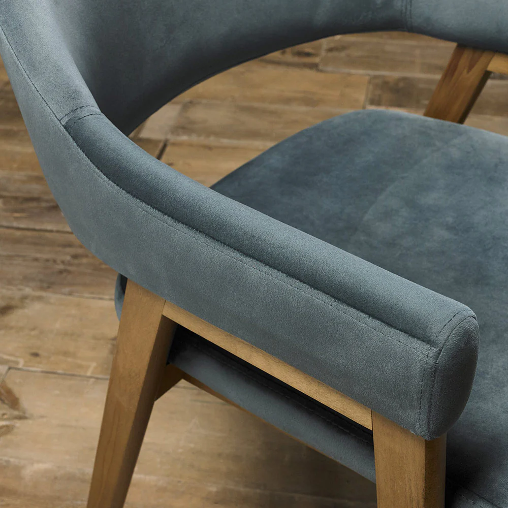 Highgate Rustic Oak Armchair - Image 14