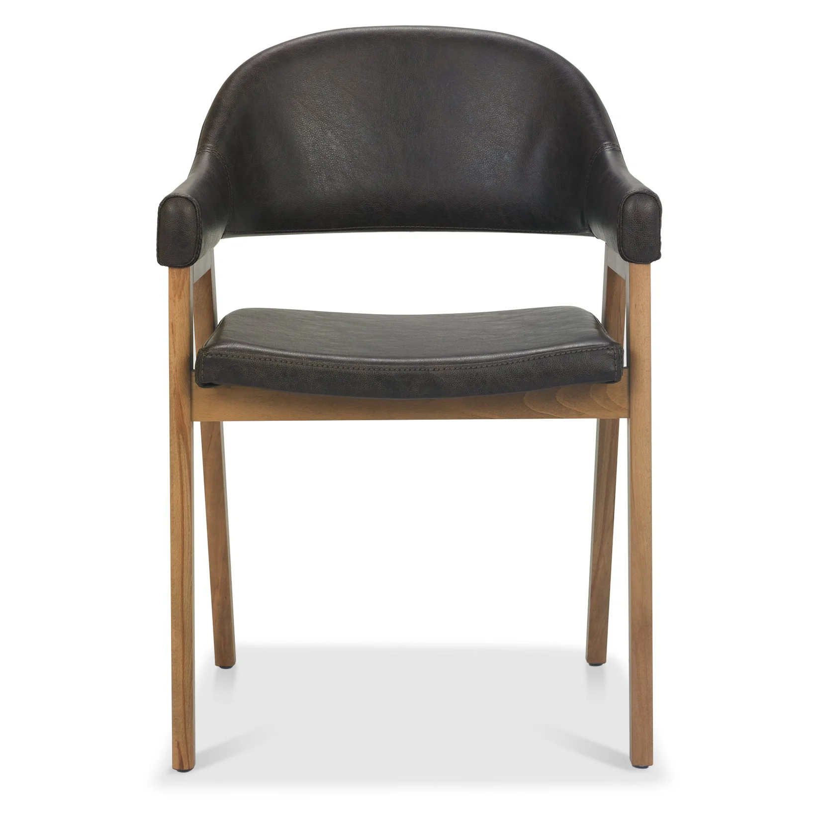 Highgate Rustic Oak Armchair - Image 20
