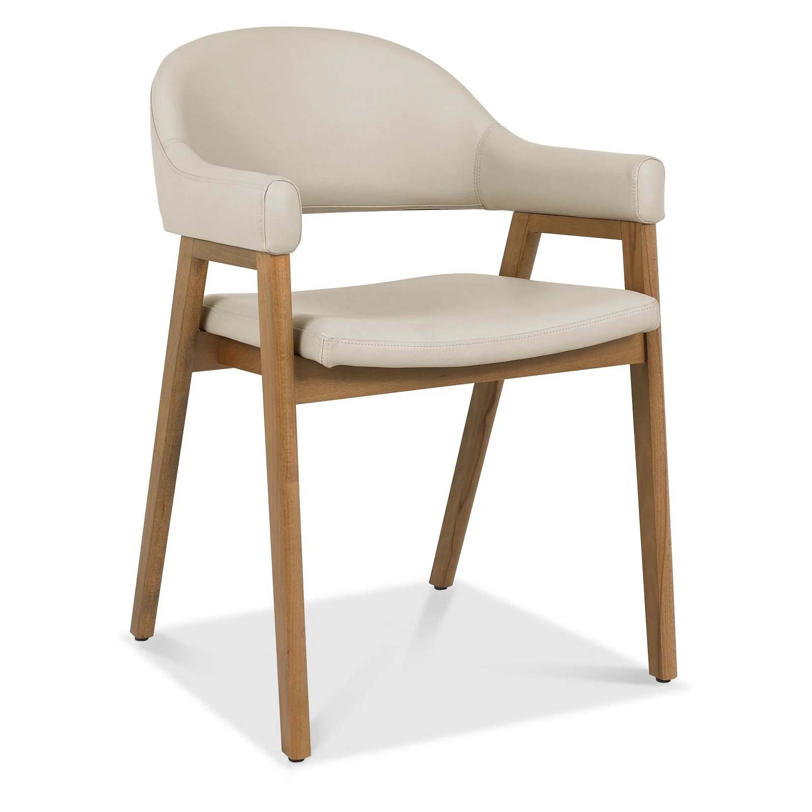 Highgate Rustic Oak Armchair - Image 22