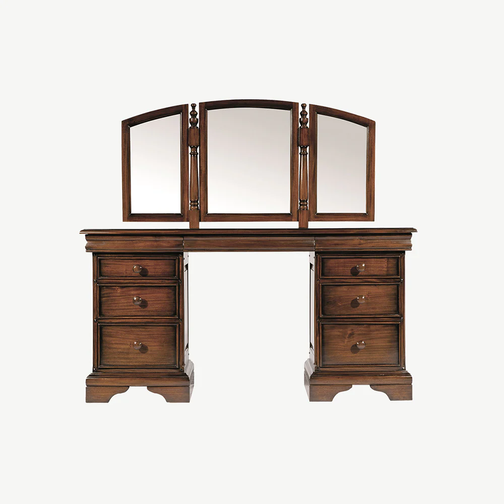 Kingston Dressing Table with Mirror - Image 3
