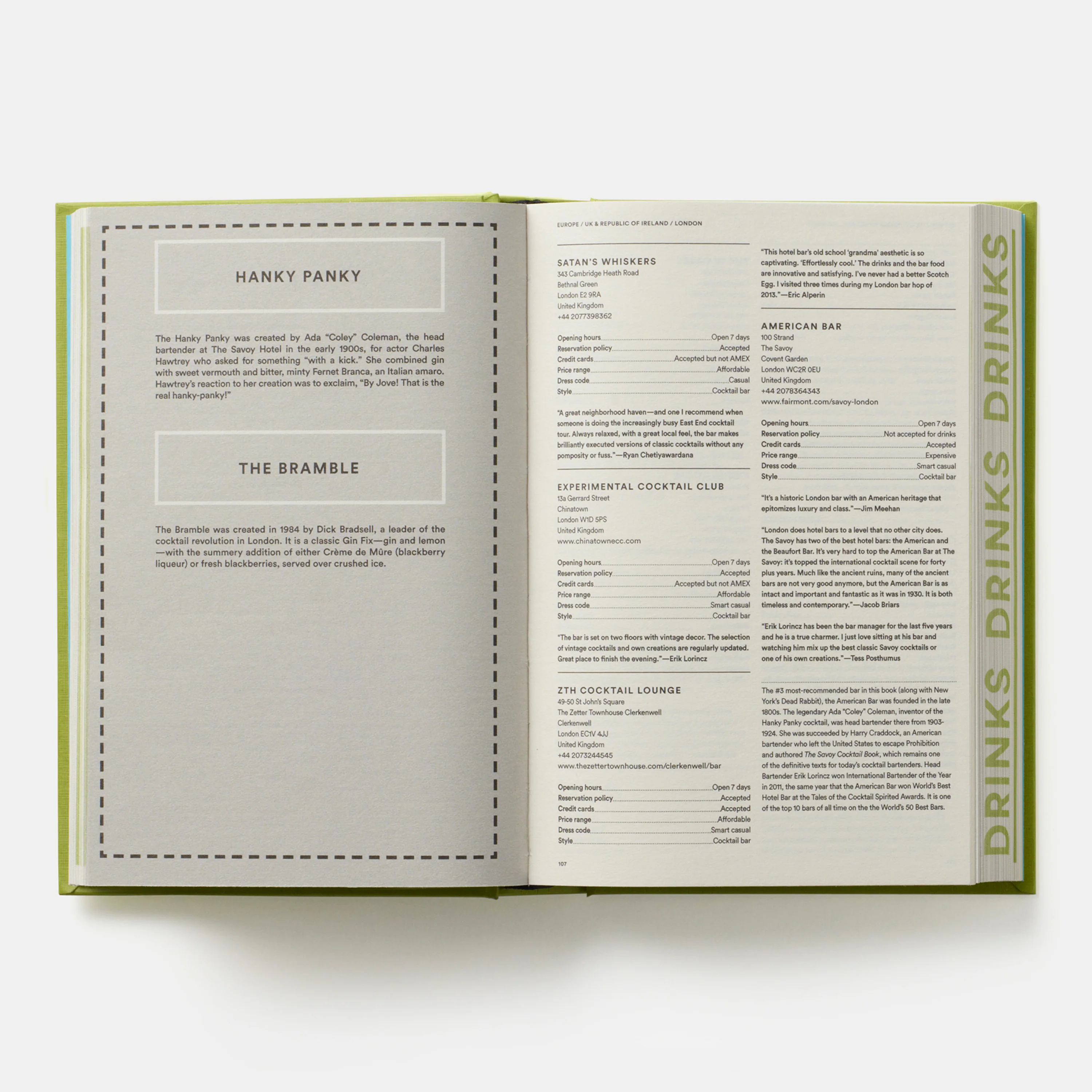 Where Bartenders Drink Book - Image 3